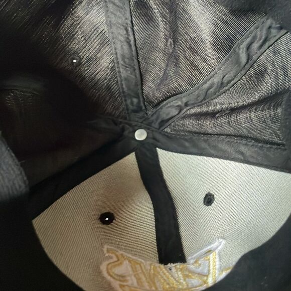 Saints Football The Game Black and Gray Cap w/Gold & White Logo (L/XL) - Picture 12 of 12